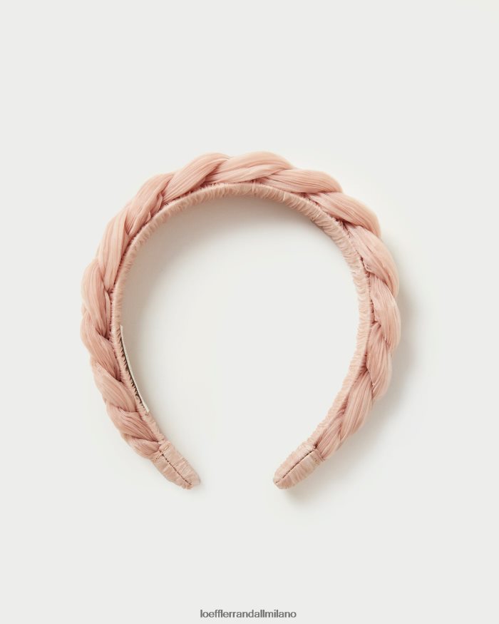 esso Loeffler Randall donne fascia intrecciata lilla bellezza T4022J143 Accessori