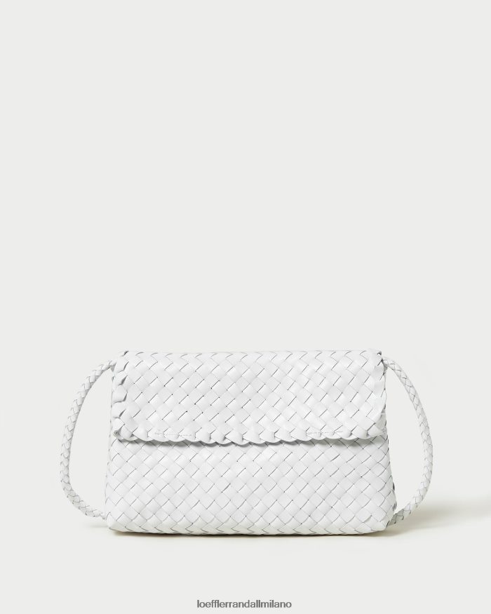 esso Loeffler Randall donne borsa a tracolla mabel bianco T4022J400 borse
