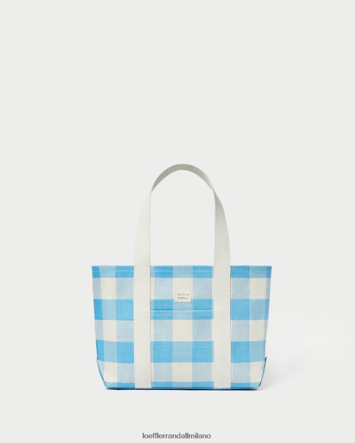 esso Loeffler Randall donne borsa media bennett percalle blu T4022J319 borse