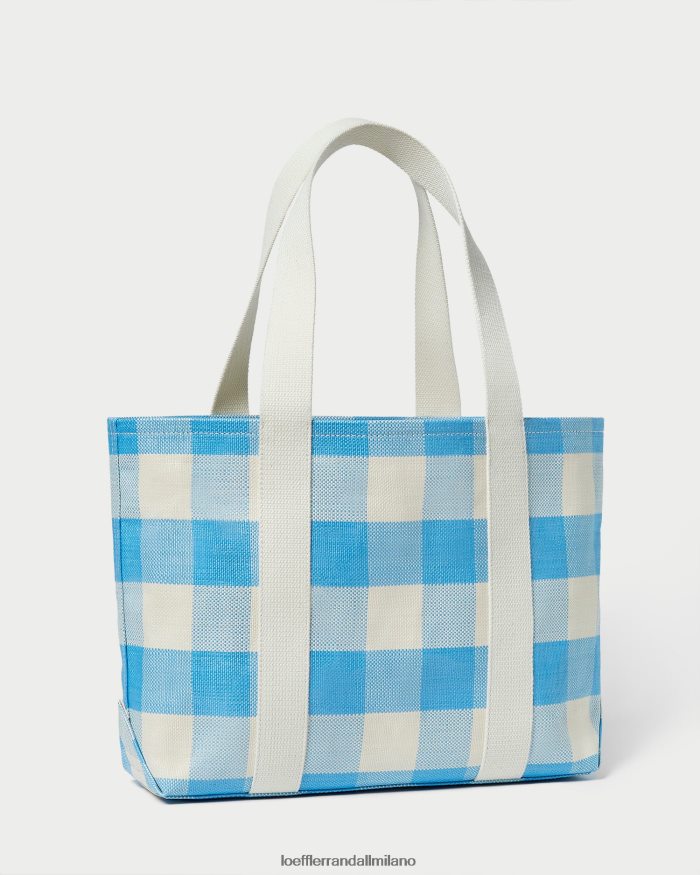 esso Loeffler Randall donne borsa media bennett percalle blu T4022J319 borse