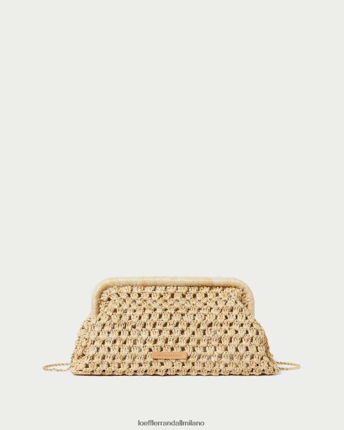 esso Loeffler Randall donne Frizione con telaio trudie naturale T4022J390 borse