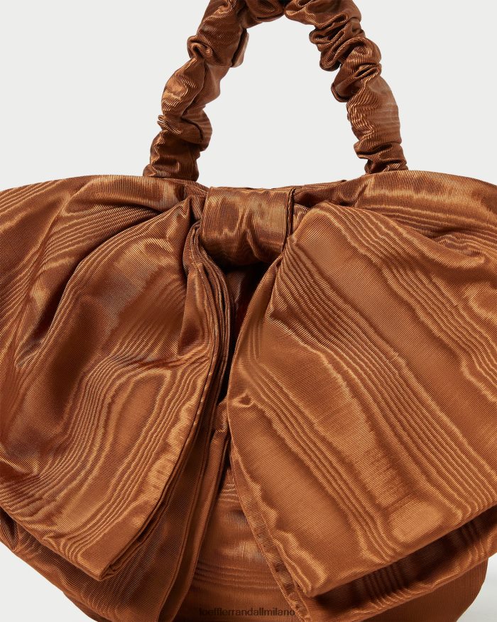 esso Loeffler Randall donne Mini pochette con fiocco Sierra noce moscata T4022J382 borse