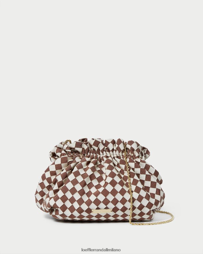 esso Loeffler Randall donne Mini sacchetto Willa marrone/crema T4022J383 borse