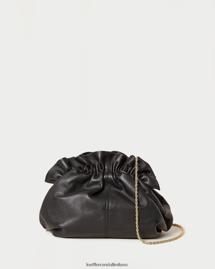 esso Loeffler Randall donne Mini sacchetto Willa nappa nera T4022J336 borse