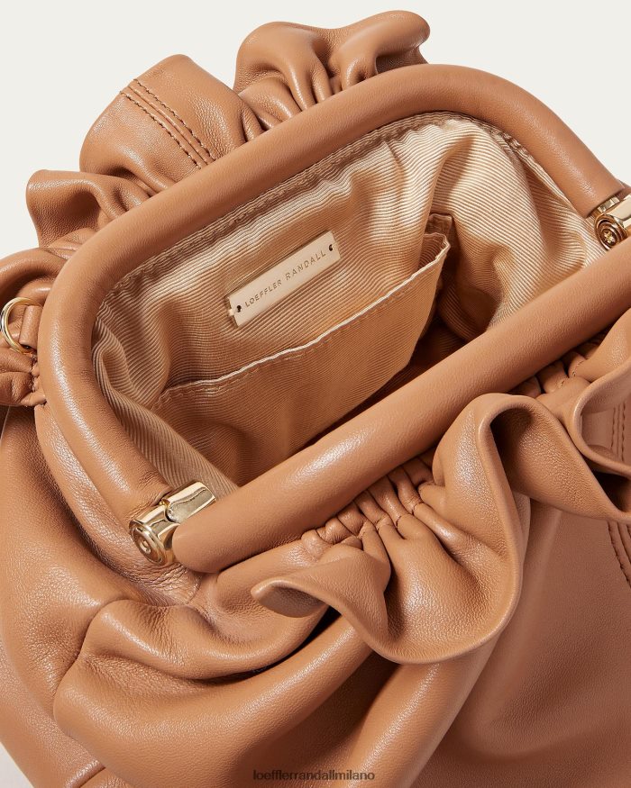 esso Loeffler Randall donne Mini sacchetto Willa sabbia scura T4022J347 borse
