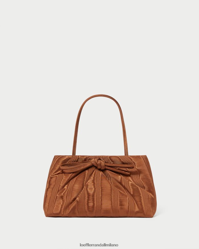 esso Loeffler Randall donne Pochette Iona con fiocco a sbuffo noce moscata T4022J379 borse