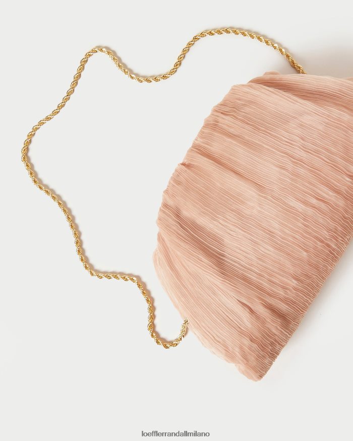 esso Loeffler Randall donne Pochette a cupola plissettata Bailey bellezza T4022J358 borse