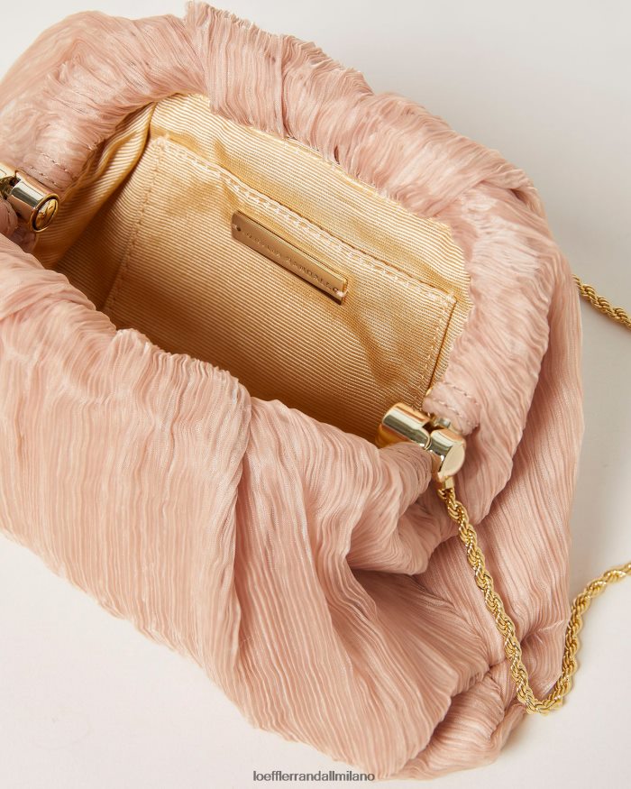 esso Loeffler Randall donne Pochette a cupola plissettata Bailey bellezza T4022J358 borse