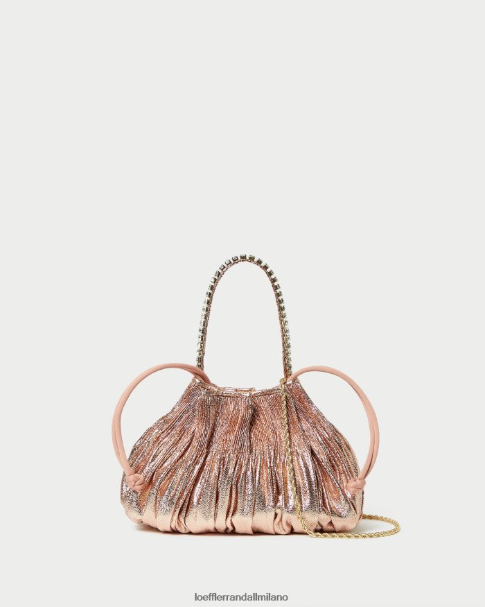 esso Loeffler Randall donne custodia plissettata layne duna T4022J388 borse