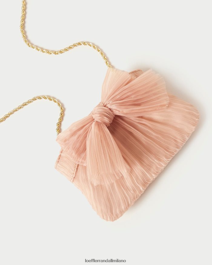 esso Loeffler Randall donne mini pochette con fiocco rochelle bellezza T4022J338 borse