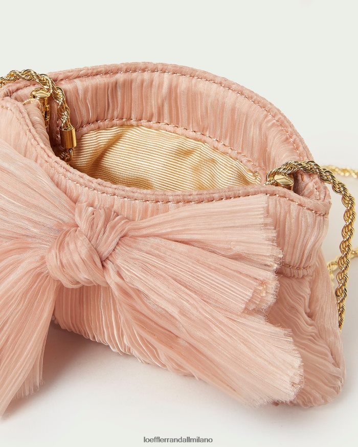 esso Loeffler Randall donne mini pochette con fiocco rochelle bellezza T4022J338 borse