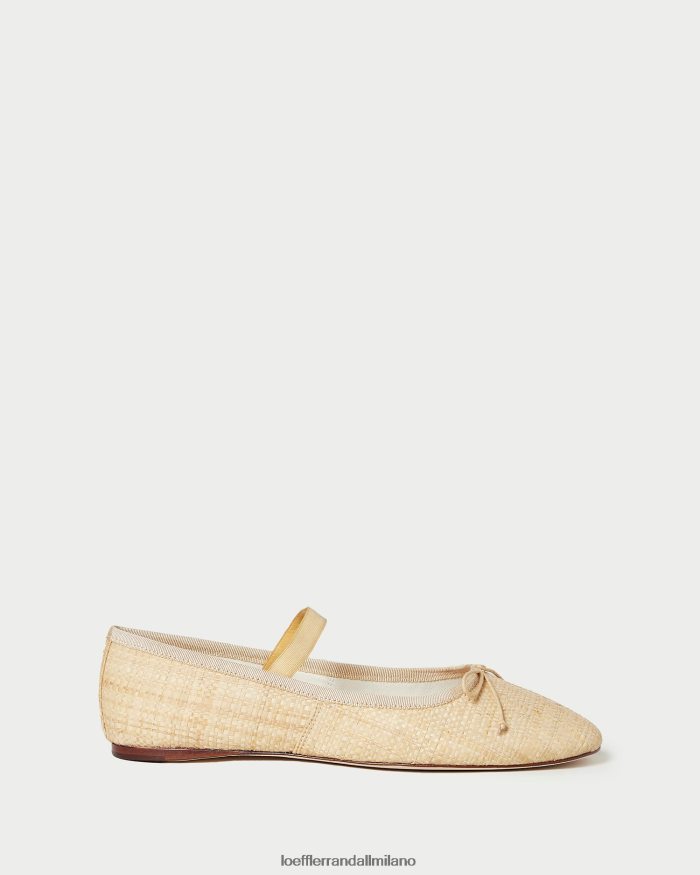 esso Loeffler Randall donne Ballerina leonie naturale T4022J302 scarpe
