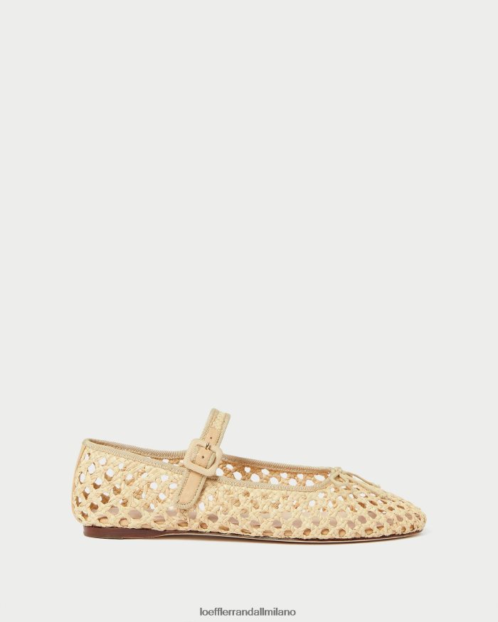 esso Loeffler Randall donne Chiara Maria Jane naturale T4022J304 scarpe