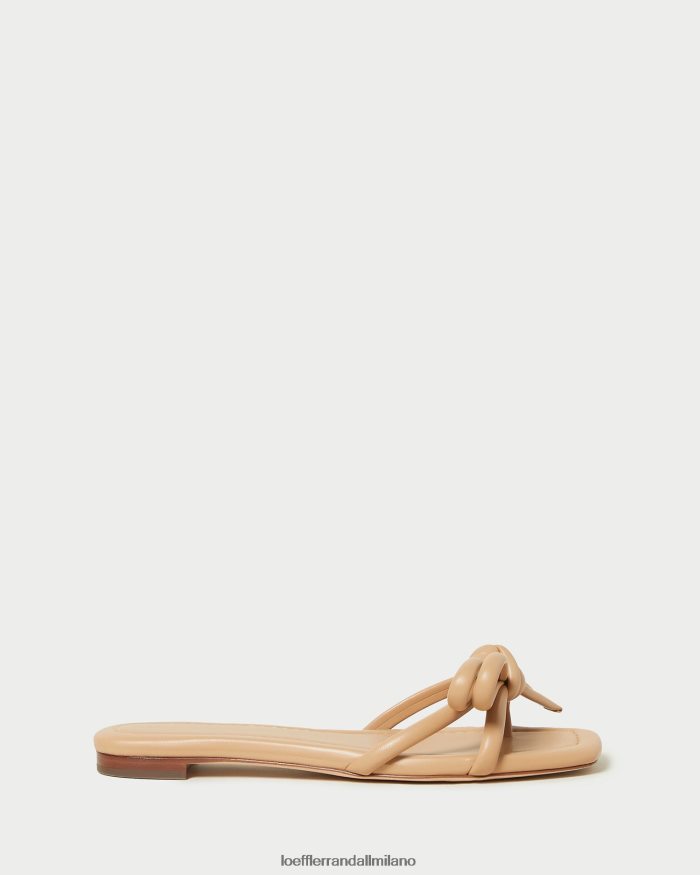 esso Loeffler Randall donne sandalo con fiocco Hadley duna T4022J108 scarpe