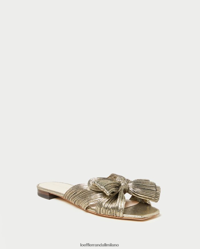 esso Loeffler Randall donne scivolo di prua Daphne oro scuro T4022J115 scarpe