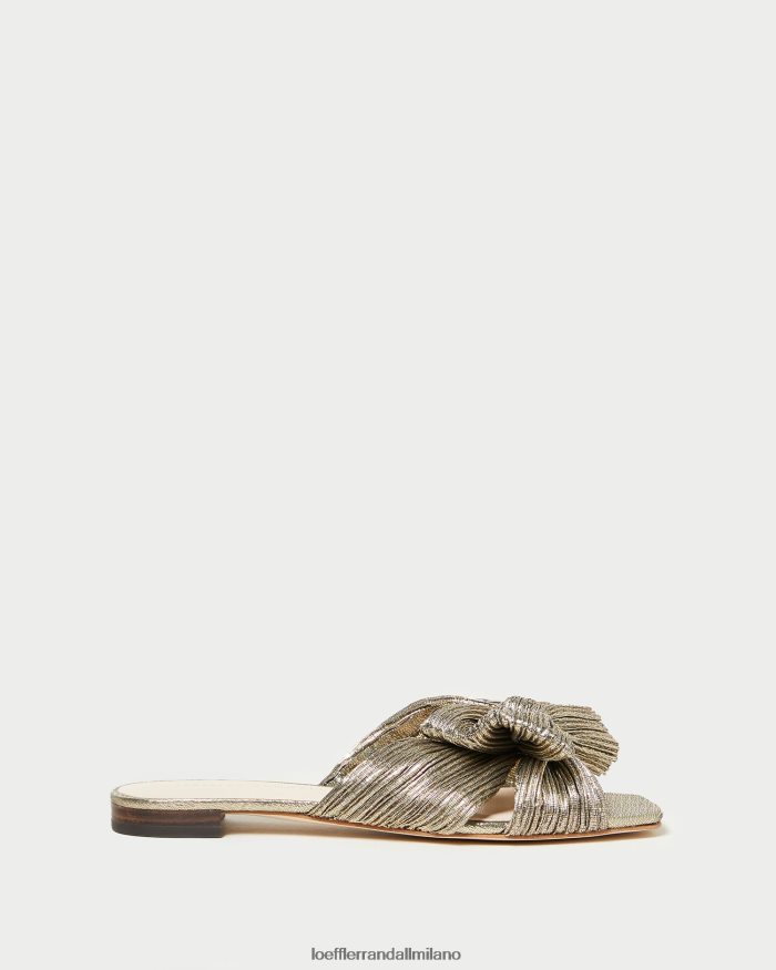 esso Loeffler Randall donne scivolo di prua Daphne oro scuro T4022J115 scarpe