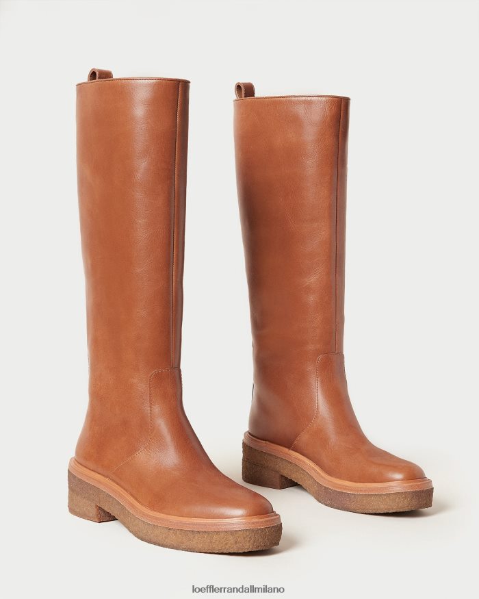 esso Loeffler Randall donne stivale alto di Collins safari T4022J279 scarpe