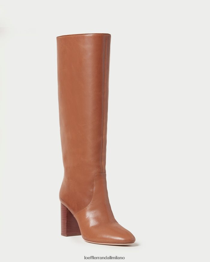 esso Loeffler Randall donne stivale alto dorato safari T4022J278 scarpe