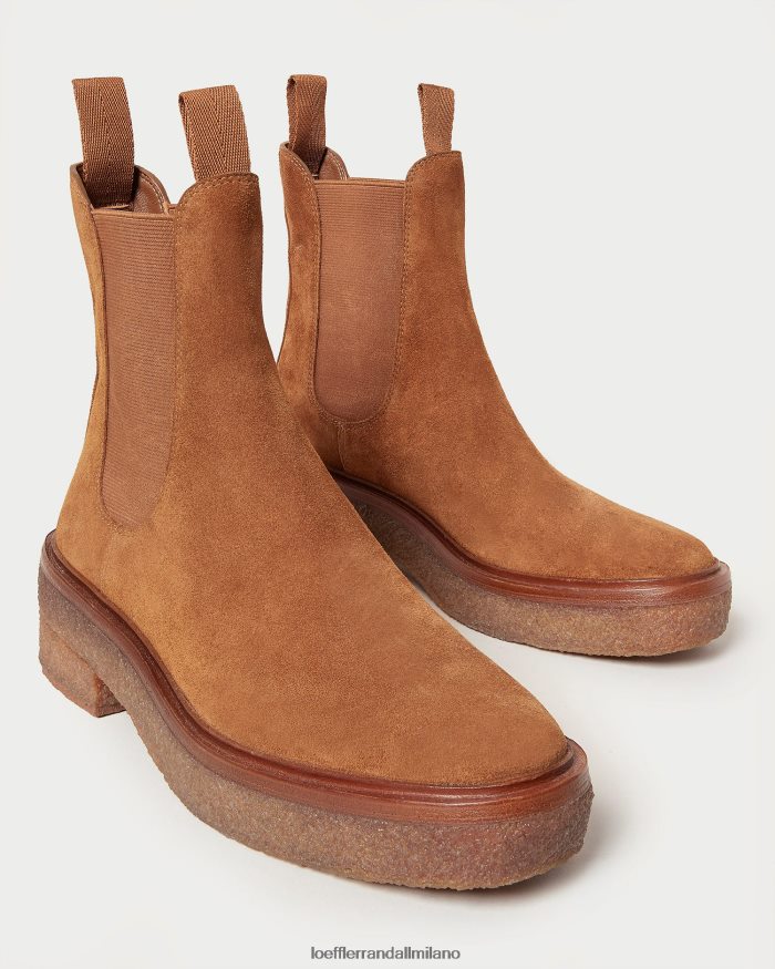 esso Loeffler Randall donne stivale pull-on raquel cacao T4022J275 scarpe
