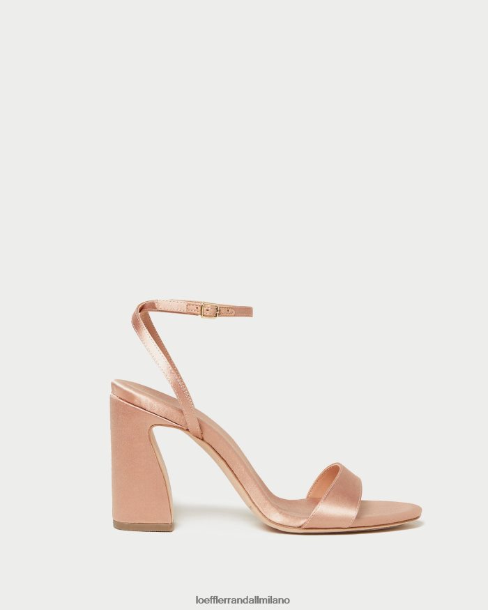 esso Loeffler Randall donne sandalo malia con tacco curvo arrossire T4022J59 scarpe