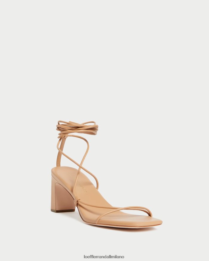 esso Loeffler Randall donne tacco avvolgente alla caviglia cosette duna T4022J77 scarpe