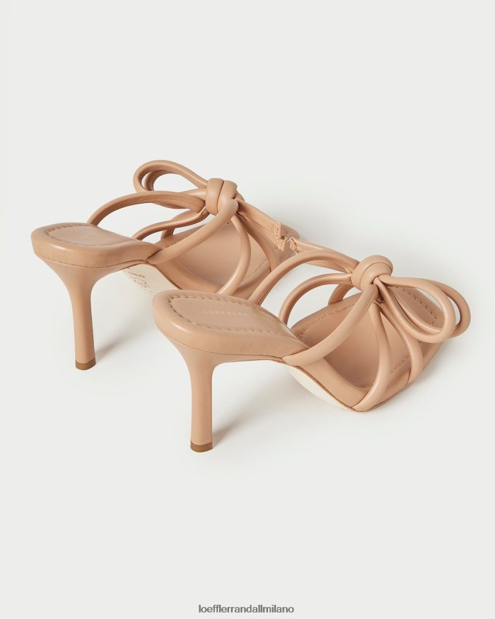 esso Loeffler Randall donne tacco con fiocco Margi duna T4022J38 scarpe